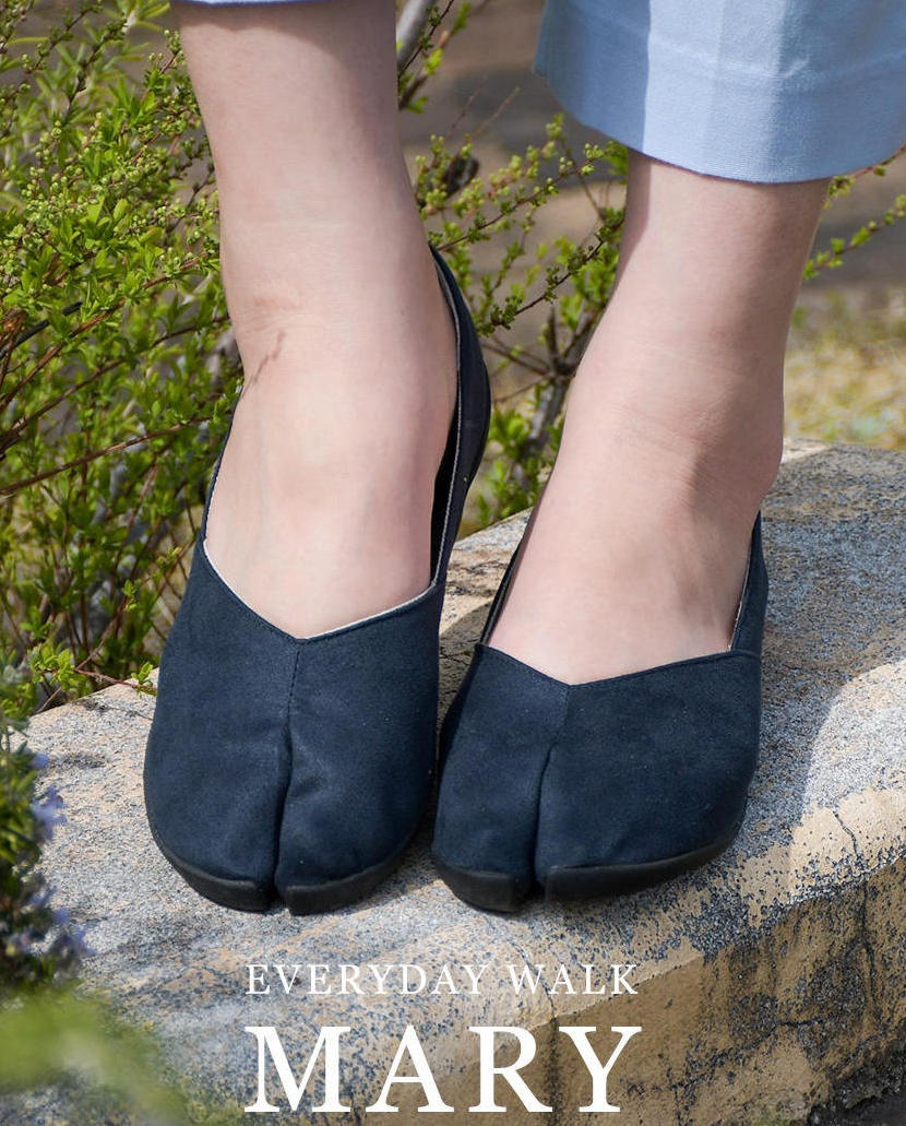 TabiRela MARY black | MADE IN JAPAN | KyotoKimonoShop